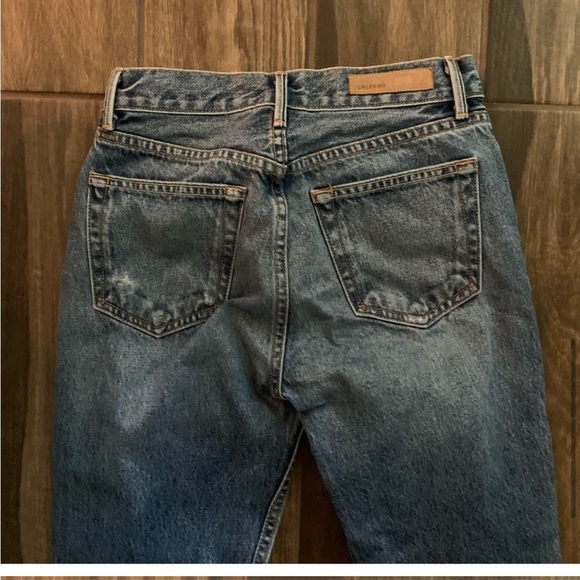 GRLFRND Karolina High Rise Skinny Jeans in Close To You Fray Hem Sz 24 *altered* - Picture 3 of 7